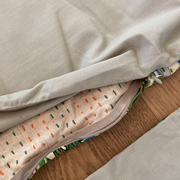 Frida Kahlo Kantha Quilt Large Pillow Shams - Picture 8 of 8